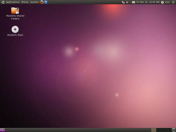 설치 완료된 Ubuntu